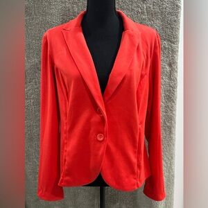 Metaphor Bold Scarlet Blazer